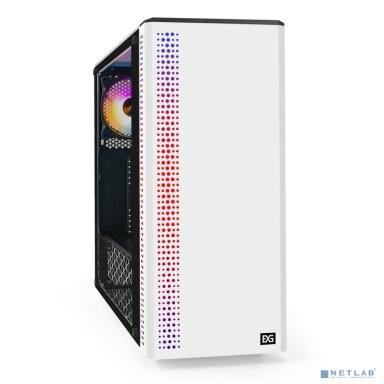 Exegate EX294412RUS Корпус Miditower ExeGate Mistery Z4-NPX700 White (ATX, БП 700NPX с вент. 12см, 2*USB+1*USB3.0, HD аудио, белый, вент. 12 см с RGB подсветкой, пылевые фильтры, боковая панель - зака