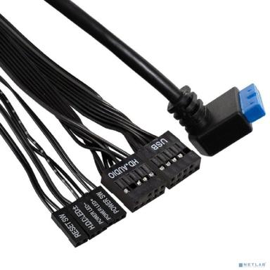 Exegate EX294022RUS Корпус Desktop ExeGate FL-102-TPS450 (mini-ITX, БП TPS450 с вент. 8см, 2*USB + 1*USB3.0, аудио, черный)