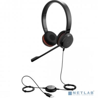 Jabra 4999-829-289 Гарнитура проводная/ Jabra EVOLVE 20 Stereo UC, USB-C  (4999-829-289)