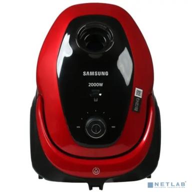 Samsung VC20M253AWR/EV Пылесос, мешок,  2000Вт, красный