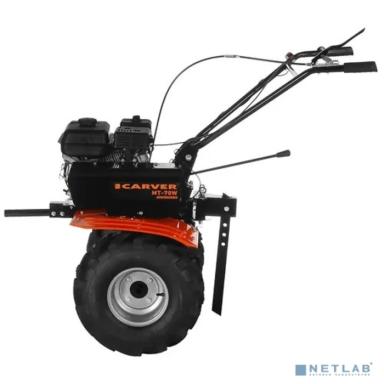 Мотоблок CARVER МТ-70W [01.006.00034] { 7,0 л.с, передачи 2/1, рег.руль, фрезы, колеса ЭКСТРИМ }
