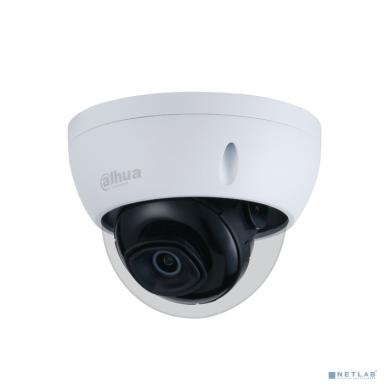 DAHUA DH-IPC-HDBW2230EP-S-0280B-S2 Уличная купольная IP-видеокамера 2Мп, 1/2.7” CMOS, объектив 2.8мм, видеоаналитика, ИК 30м, IP67, IK10, металл