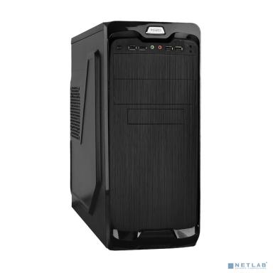 Exegate EX287030RUS Корпус Miditower  UN-604-UN600 (ATX, БП UN600 с вент. 12см, 2*USB+2*USB3.0, аудио, черный)