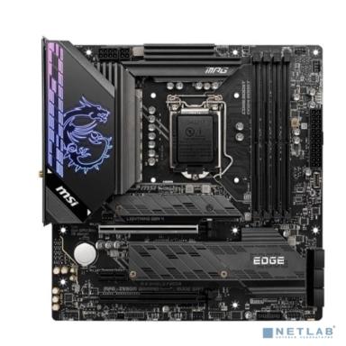 MSI MPG Z590M Gaming Edge WiFi RTL {Socket-1200 4xDDR4, 6xSATA3, RAID, 2xM.2, 2xPCI-E16x, 5xUSB3.2, 1xUSB3.2 Type C, HDMI, DP, Wi-Fi, 2.5Glan, mATX}