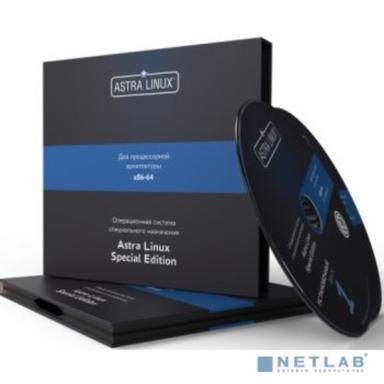 Astra Linux Special Edition РУСБ.10015-01 версии 1.6 формат поставки BOX (МО без ВП), для рабочей станции, на срок действия исключительного права, с включенными обновлениями Тип 2 на 12 мес.