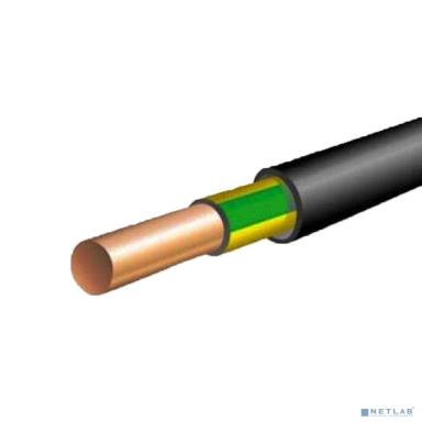 Кабель ВВГ нг(А)LS 1х4 0.66кВ желто-зеленый (Элпром)