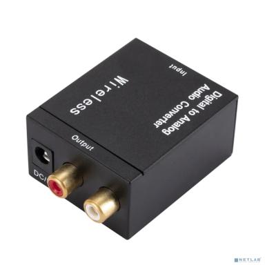 ORIENT DAC0202-BT, Аудио декодер 2.0, встроенный приемник Bluetooth 5.0, преобразование цифрового аудио сигнала в аналоговый стерео, входы: 1x опт.Toslink/1x коакс.RCA, выходы: 2xRCA (L/R) (31344)