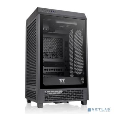 Корпус Thermaltake The Tower 200 черный без БП miniITX 11x120mm 5x140mm 2xUSB3.0 1xUSB3.1 audio bott PSU