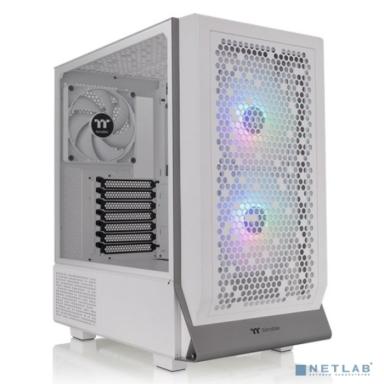 Корпус Thermaltake Ceres 300 TG ARGB белый без БП ATX 3x140mm 2xUSB3.0 1xUSB3.1 audio bott PSU