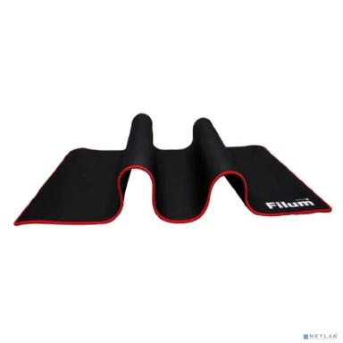 Filum FL-MP-XL-GAME Коврик игровой для мыши, серия- Bulldozer,  черный, оверлок, размер “XL”- 900*450*3 мм, ткань+резина.