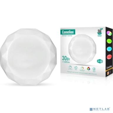 Camelion Умный потолочный светильник LBS/SH-30/RGBCW/WIFI(потолочный светильник 30Вт RGB+DIM+CW 220 WiFi)