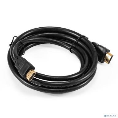Exegate EX294698RUS Кабель HDMI ExeGate EX-CC-HDMI2-2.0 (19M/19M, v2.0, 2,0м, 4K UHD, Ethernet, позолоченные контакты)