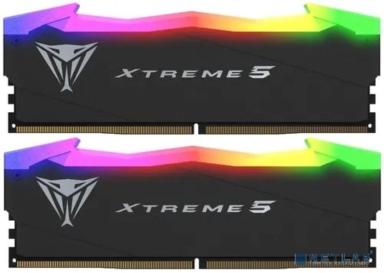 Память DDR5 2x16Gb 8000MHz Patriot PVXR532G80C38K Viper Xtreme 5 RGB RTL Gaming PC5-64000 CL38 DIMM 288-pin 1.45В с радиатором Ret