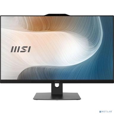 Моноблок/ MSI Modern AM272P 12M-259XRU   27"(1920x1080 (матовый))/Intel Core i5 1240P(1.7Ghz)/16384Mb/512PCISSDGb/noDVD/Int:Intel Iris Xe Graphics/Cam/BT/WiFi/war 1y/7.42kg/Black/DOS