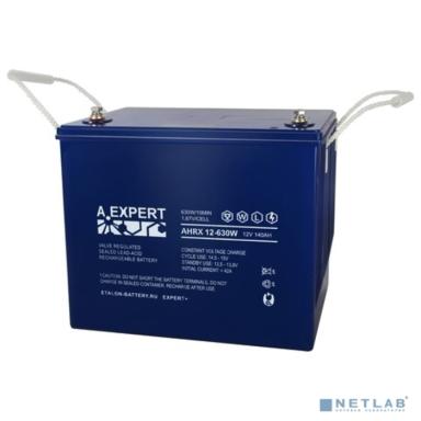 A.ETALON Аккумулятор AHRX 12-630W (12 В 140 Ач, Резьба под болт М8)