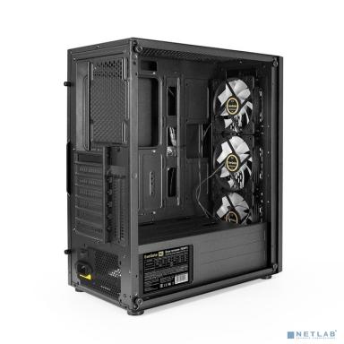 Exegate EX294976RUS Корпус Miditower ExeGate EVO-9205-NPX700 (ATX, БП 700NPX с вент. 12 см, с окном, 1*USB+1*USB3.0, аудио, 3 вент. 12см с RGB подсветкой)