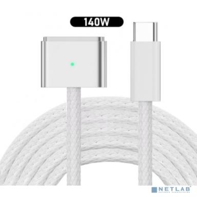 KS-is KS-806gen3-W-3 Кабель для зарядки USB-C M Magsafe 2 F, 3м белый														