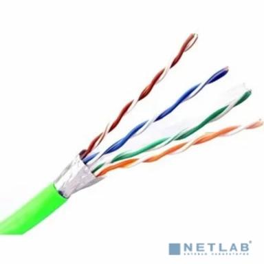 Кабель NEOMAX [NM720021-100М-РТ] F/UTP cat.5e 4x2x0.52, 24 AWG, Медь, внутренний, PVCLS нг(А)-LSLTx, 100м, зеленый