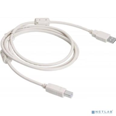 Кабель Buro USB2.0-AM/BM USB A(m) USB B(m) 1.8м серый [USB2.0-AM/BM]