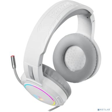 Defender Игровая гарнитура Mento RGB, 3.5мм, белые Redragon (70708)