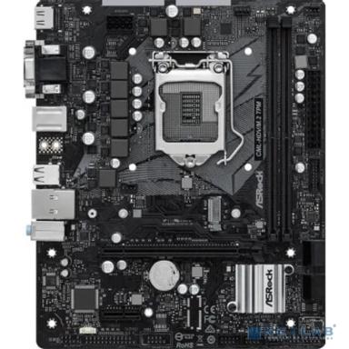 Asrock CML-HDV/M.2 TPM Soc-1200 Intel H310 2xDDR4 mATX AC`97 8ch(7.1) GbLAN+VGA+DVI+HDMI