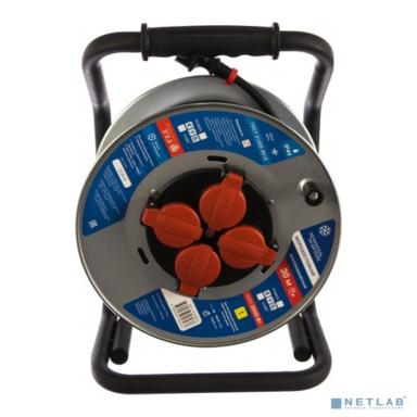 PowerCube Удлинитель на мет. катушке (PC44801) IP44, 16А, 30м, 4р.c/з {11162}