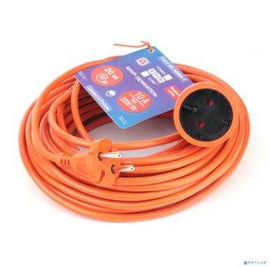 PowerCube Удлинитель в бухте (PC-L1-B-10) 10м, IP54, 1розетка б/з,10А
