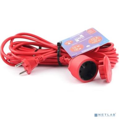 PowerCube Удлинитель в бухте (PPC-2-B-10(IP)) 10м, IP54, 1розетка б/з,10А