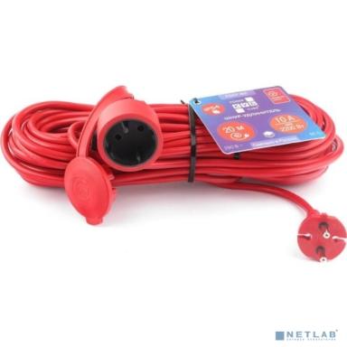 PowerCube Удлинитель в бухте (PC-2-B-20(IP)) 20м, IP54, 1розетка б/з,10А