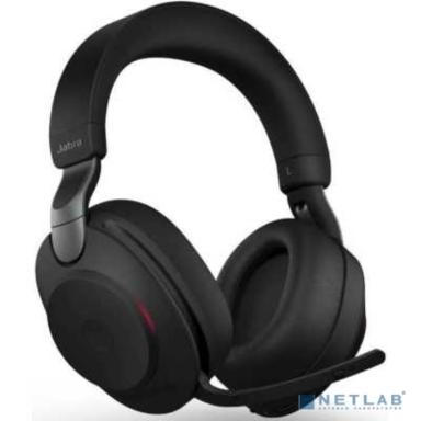 Jabra 28599-999-999 Evolve2 85, Link380a Stereo Black Беспроводная стерео гарнитура, MS, USB-A [28599-999-999]