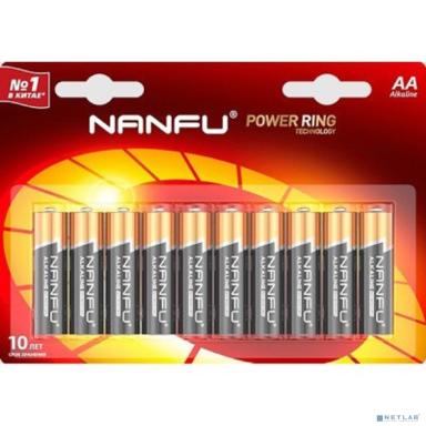 Nanfu Батарейка щелочная AA (10шт.)