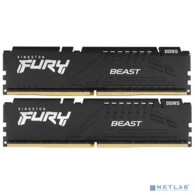 Комплект модулей памяти Kingston Fury Beast KF560C36BBEK2-16 DDR5 16GB (Kit 2x8GB) 6400MHz