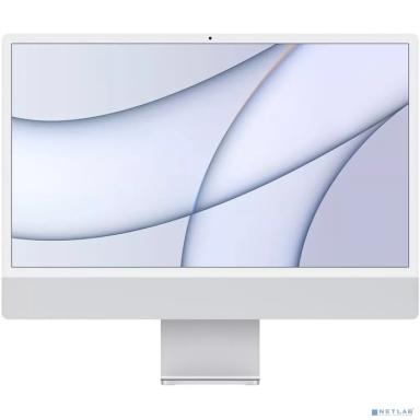 Apple iMac 24 2021 [Z12Q0034K] (КЛАВ.РУС.ГРАВ.) Silver 24" Retina 4.5K {Apple M1 8C CPU 8C GPU/16GB/512GB SSD/LAN}