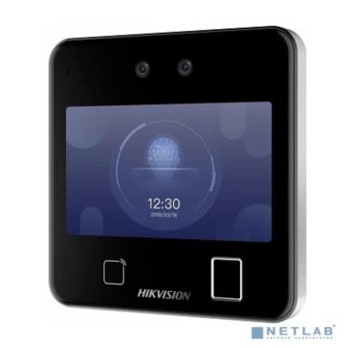 HIKVISION DS-K1T343EX Терминал доступа с функцией распознавания лиц 4.3" сенсорный LCD-экран, 2 Мп широкоугольный объектив, встроенный модуль чтения EM-карт TCP / IP  ISAPI, ISUP 5.0