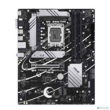 ASUS PRIME B760-PLUS (Socket 1700, ATX, 4xDDR5(192GB), DP/HDMI, 2xPCIe 4.0x16/1xPCIe 4.0, 1xLAN (2.5GbE), 4xSATA 6Gb/s, 2xM.2, 2xUSB 3.2, 4xUSB 2.0, 1xPS/2)