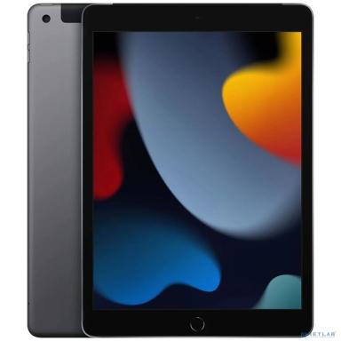 Apple iPad 10.2-inch (2021) Wi-Fi + Cellular 256GB - Space Gray [MK693LL/A]