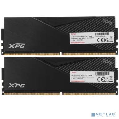Модуль памяти XPG LANCER 64GB DDR5-5600 AX5U5600C3632G-DCLABK,CL36, 1.25V K2*32GB BLACK ADATA