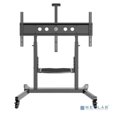 ONKRON TS1991-(B) черный, стойка для телевизора с кронштейном 50"-100", мобильная