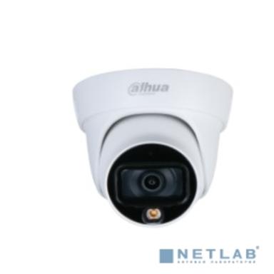 DAHUA DH-IPC-HDW1239TP-A-LED-0360B-S5 Уличная турельная IP-видеокамера FullColor 2Мп, 1/2.8” CMOS, объектив 3.6мм, микрофон, LED 30м, IP67, металл