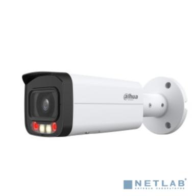 DAHUA DH-IPC-HFW2249TP-AS-IL-0800B Уличная цилиндрическая IP-видеокамера Smart Dual Light с ИИ 2Мп, 1/2.8” CMOS, объектив 8.0мм, видеоаналитика, ИК до 60м, LED до 50м, IP67, корпус: металл