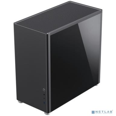 Gamemax Spark Pro Black ATX case, black, w/o PSU, w/1xUSB3.0+1xType-C, 1xCombo Audio