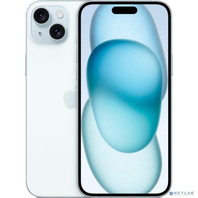 Apple iPhone 15 Plus 256Gb lt.blue 3G 4G 6.7" iOS 17 802.11 a/b/g/n/ac/ax NFC GPS MU1F3HN/A ИНДИЯ A3094 