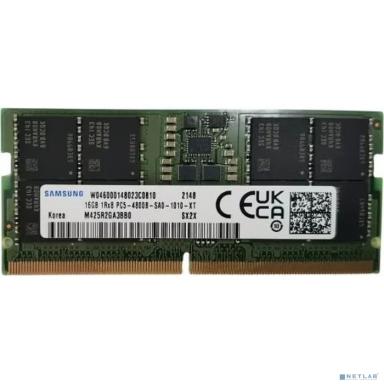 DDR5 16GB 4800MHz Samsung M425R2GA3BB0-CQK OEM PC5-38400 CL40 SO-DIMM 288-pin 1.1В dual rank OEM