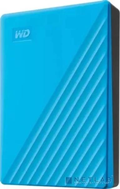 WD Portable HDD 5TB USB 3.0 WDBPKJ0050BBL-WESN My Passport 2.5" синий
