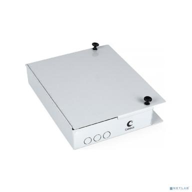 Cabeus JJT-16-SC Бокс оптический настенный на 16 SC (LC duplex) со сплайс-кассетой и КДЗС (без пигтейлов и проходных адаптеров)