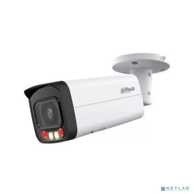DAHUA DH-IPC-HFW2849TP-AS-IL-0600B Уличная цилиндрическая IP-видеокамера SmartDualLight 8Мп, 1/2.7” CMOS, объектив 6.0мм, видеоаналитика, микрофон, ИК 60м, LED 50м, IP67, металл