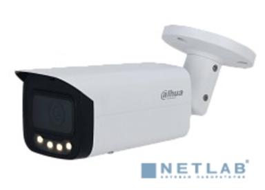 DAHUA DH-IPC-HFW5449TP-ASE-LED-0360B Уличная цилиндрическая IP-видеокамера Full-color с ИИ 4Мп, 1/1.8” CMOS, объектив 3.6мм, видеоаналитика, LED-подсветка до 60м, IP67, ePoE, корпус: металл