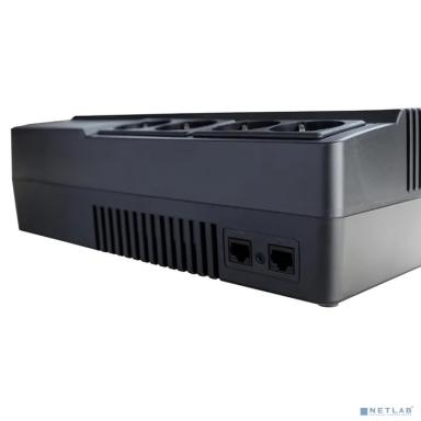 Ермак ИБП Линейно-интерактивный 1000 ВА/600 Вт, 8xSchuko,  ЖК, 2 х USB