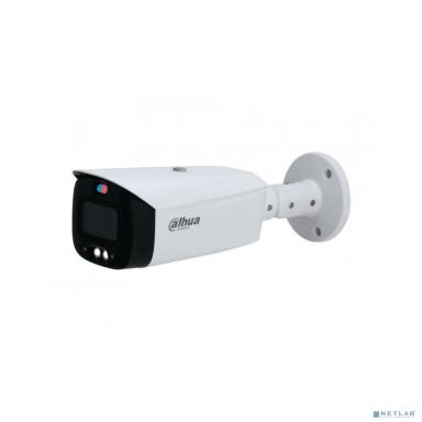 DAHUA DH-IPC-HFW3849T1P-AS-PV-0280B-S4 Уличная цилиндрическая IP-видеокамера TiOC с ИИ и активным сдерживанием 8Мп, 1/2.8” CMOS, объектив 2.8мм, видеоаналитика, ИК 30м, LED 30м, IP67