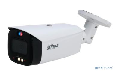 DAHUA DH-IPC-HFW3849T1P-AS-PV-0360B-S4 Уличная цилиндрическая IP-видеокамера TiOC с ИИ и активным сдерживанием 8Мп, 1/2.8” CMOS, объектив 3.6мм, видеоаналитика, ИК 30м, LED 30м, IP67